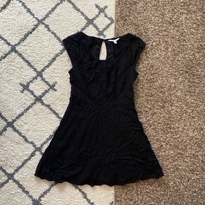 NWOT American Eagle Black Lace Skater Dress